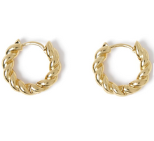 Load image into Gallery viewer, Petite créoles torsadées - BJewerly