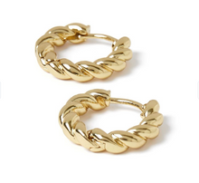 Load image into Gallery viewer, Petite créoles torsadées - BJewerly