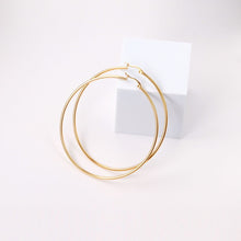 Load image into Gallery viewer, Créole Lisse en Plaqué Or - BJewerly