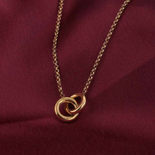 Charger l'image dans la galerie, Collier Chaîne Entrelacée & Perle
