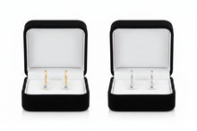 Charger l'image dans la galerie, Créoles Huggie Moissanite 18K