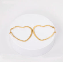 Load image into Gallery viewer, Créoles Coeur - BJewerly
