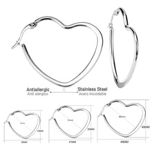 Load image into Gallery viewer, Créoles en Coeur - BJewerly

